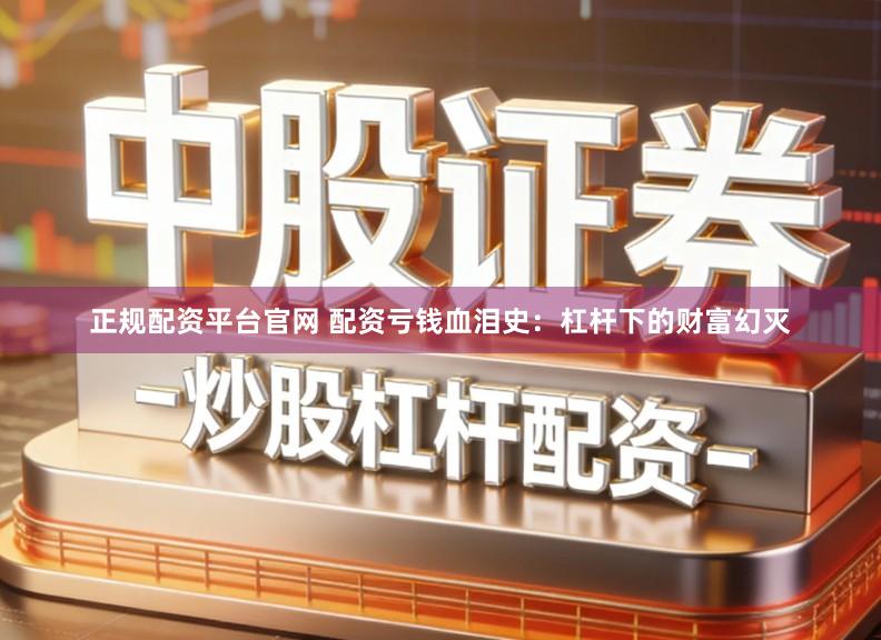 正规配资平台官网 配资亏钱血泪史：杠杆下的财富幻灭