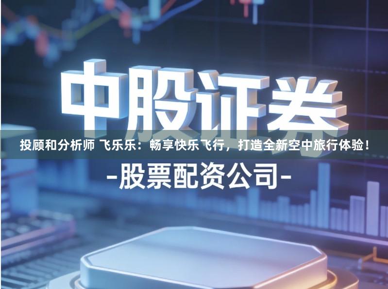 投顾和分析师 飞乐乐：畅享快乐飞行，打造全新空中旅行体验！