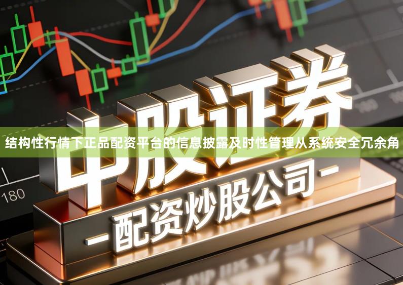 结构性行情下正品配资平台的信息披露及时性管理从系统安全冗余角