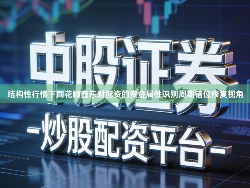 结构性行情下同花顺鑫东财配资的资金属性识别周期错位修复视角