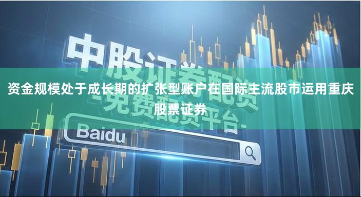资金规模处于成长期的扩张型账户在国际主流股市运用重庆股票证券