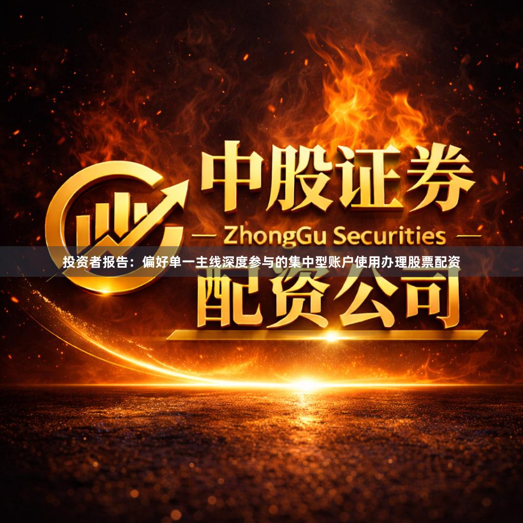 投资者报告：偏好单一主线深度参与的集中型账户使用办理股票配资